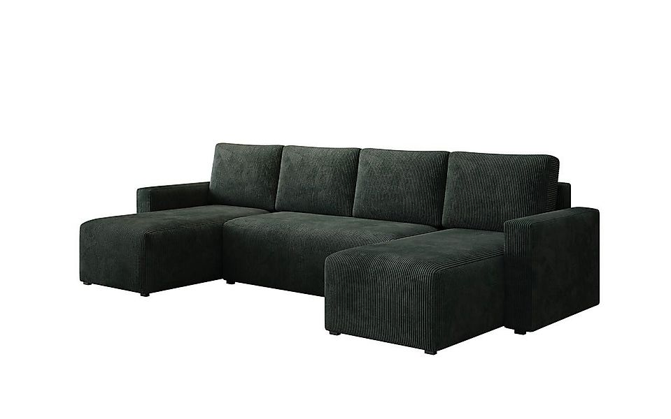 Luxusbetten24 Schlafsofa Designer Sofa Melva U, günstig online kaufen