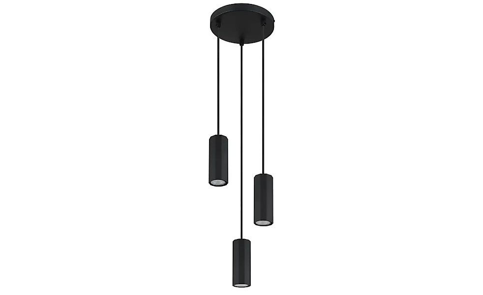 Globo Lighting Pendelleuchte   ¦ schwarz ¦ Maße (cm): B: 21 H: 120  Ø: 21 L günstig online kaufen