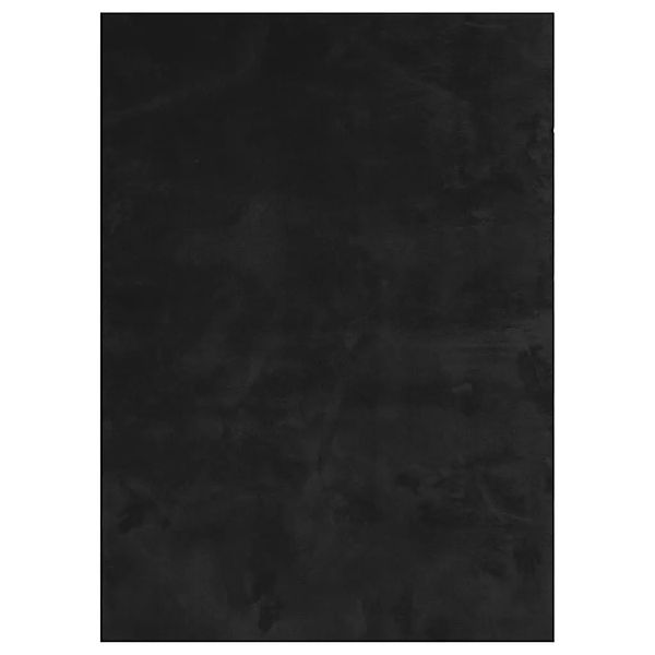 vidaXL Teppich HUARTE Kurzflor Weich und Waschbar Schwarz 240x340 cm 375121 günstig online kaufen