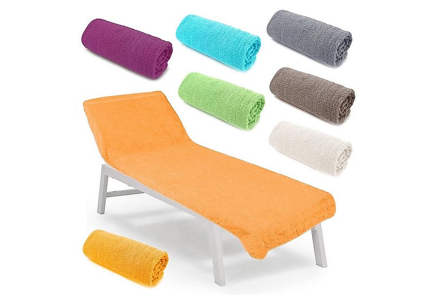 heimtexland Liegenauflage Liegestuhl Schonbezug Frottee Liegestuhlauflage, günstig online kaufen