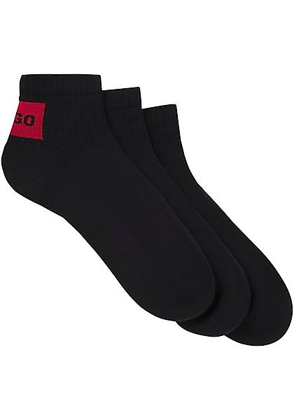 HUGO Freizeitsocken (Packung, 3-Paar, 3er) mit kontrastfarbenem HUGO Logo günstig online kaufen