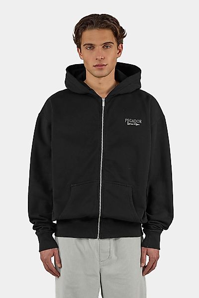 PEGADOR Kapuzensweatjacke "Dragor Oversized Sweat Jacket" Baumwollmischung, günstig online kaufen