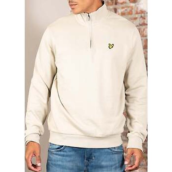 Lyle & Scott  Pullover Loopback quarter zip sweat - grey taupe günstig online kaufen