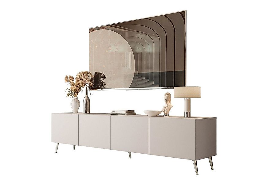 yourhouse24 Lowboard Noisy KASCHMIR 200 cm TV Schrank mit Beinen günstig online kaufen