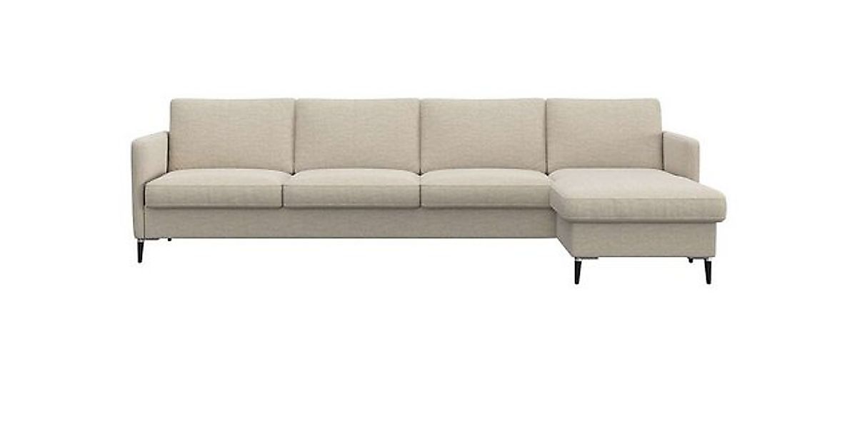 FLEXLUX Ecksofa Fiore, L-Form, bequem und komfortabel durch hochwertigem Si günstig online kaufen