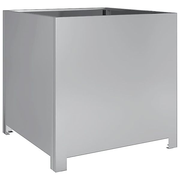 vidaXL Blumentopf Pflanzkübel 50x50x50 cm Verzinkter günstig online kaufen