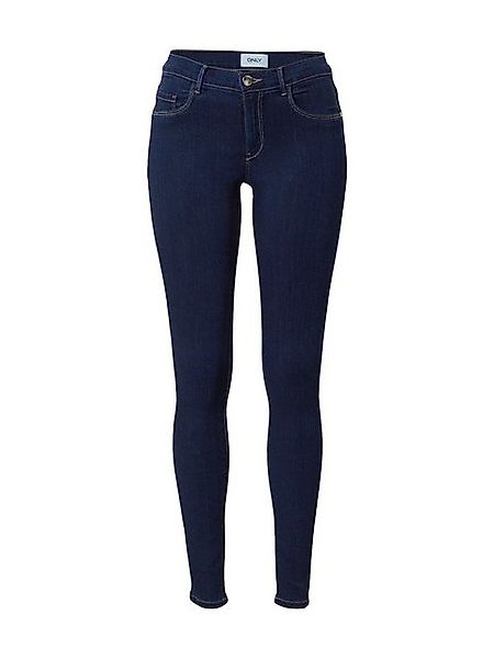 Only Damen Jeans onlRAIN REG SKINNY JEANS CRY6060 - Skinny Fit - Schwarz - günstig online kaufen