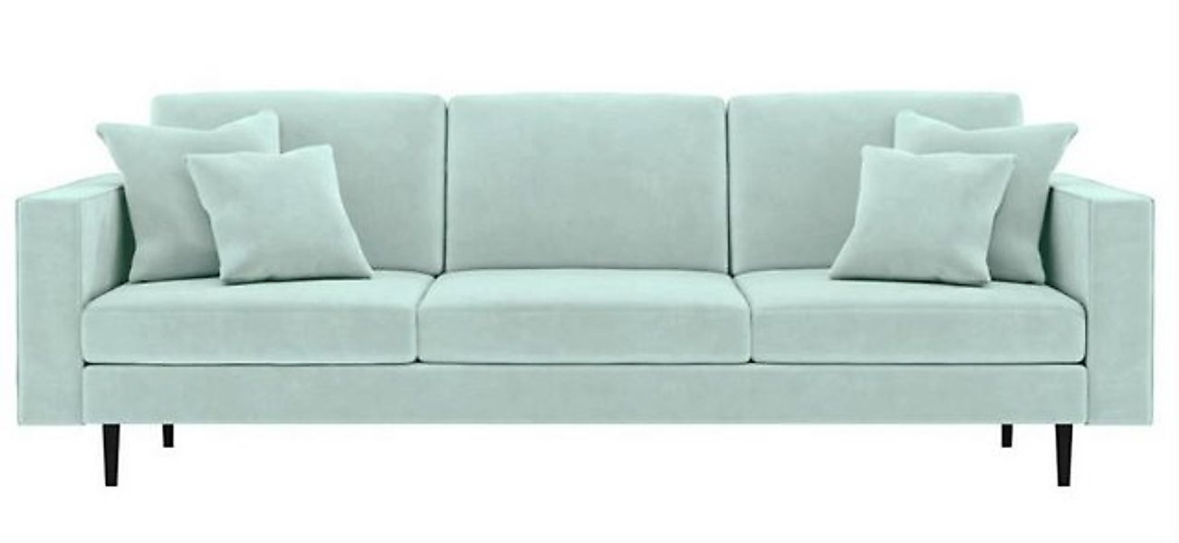 Xlmoebel Sofa Italienische Möbel Wohnzimmer Set in Grün mit Großen Stoff-So günstig online kaufen