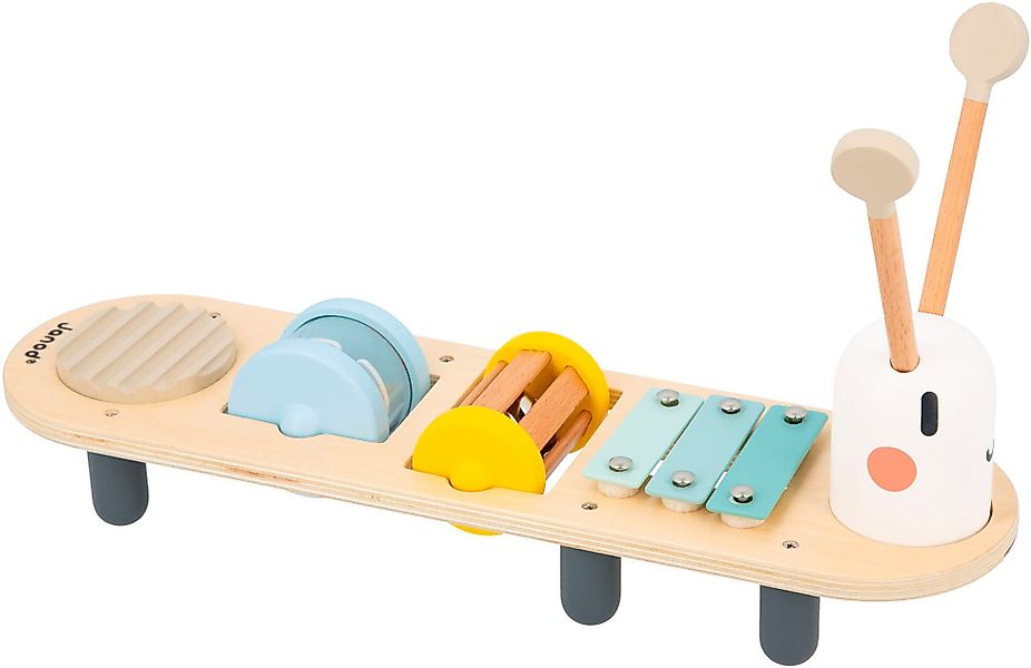 Janod Spielzeug-Musikinstrument Aktivitäts-Raupe, FSC® - schützt günstig online kaufen