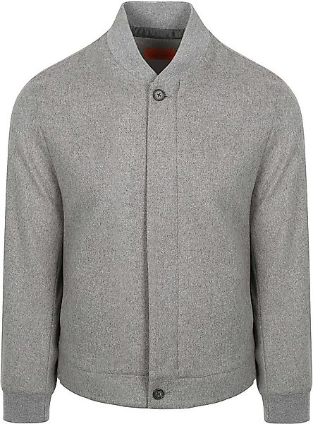 Suitable Bomberjacke Flanell Grau - Größe XXL günstig online kaufen