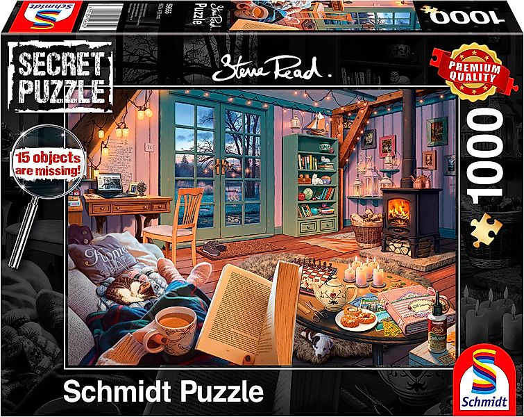 Schmidt Spiele Puzzle Secret, Im Ferienhaus günstig online kaufen