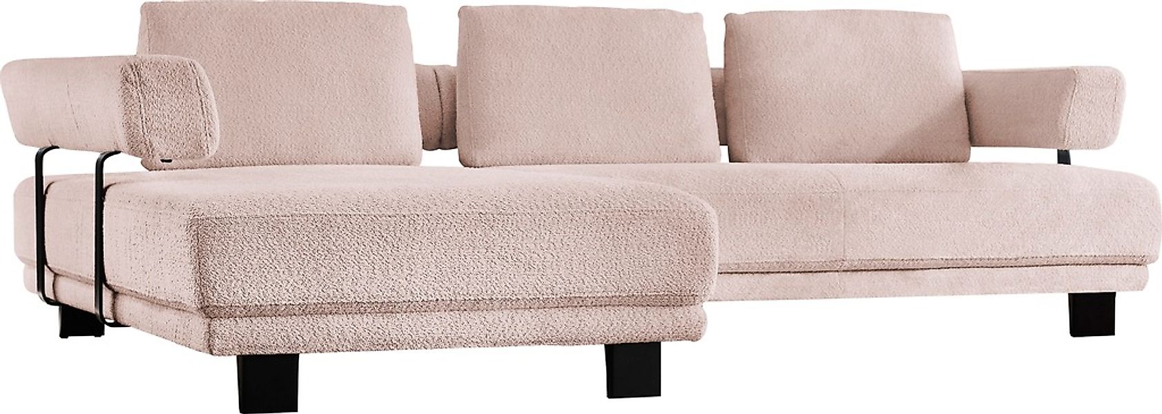 HUKLA Ecksofa "HU-HP18064 L-Form", (Set), Optional mit motorischer Vorziehb günstig online kaufen