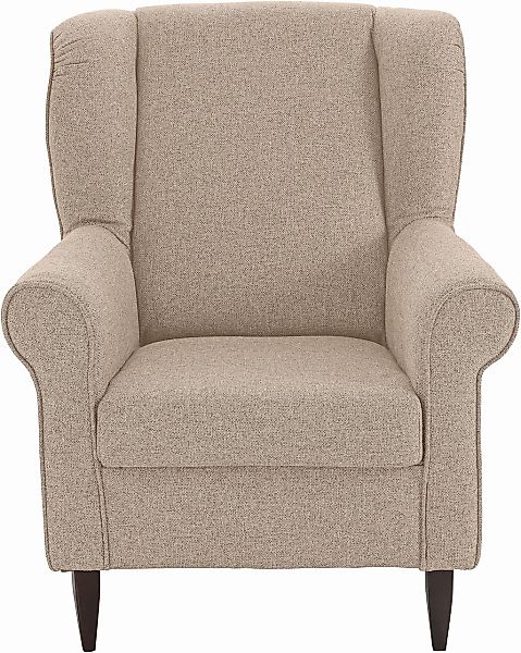 Home affaire Ohrensessel "Asino" mit Federkern günstig online kaufen