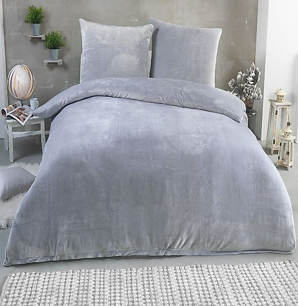 Malika Bettwäsche 200x200 + 2x 80x80 cm Cashmere Touch Bettwäsche, atmungsa günstig online kaufen