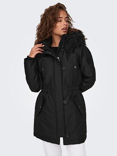 ONLY Parka ONLIRIS FUR WINTER PARKA LIFE CC OTW mit verdeckter Knopfleiste günstig online kaufen