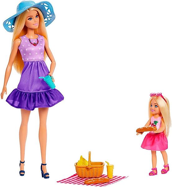 Barbie Anziehpuppe Barbie Malibu and Chelsea (Set) günstig online kaufen