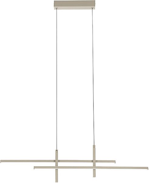 EGLO Hängeleuchte TREPILIANO Pendellampe - Alu, Stahl - LED - 20W - IP20, L günstig online kaufen