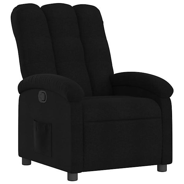 vidaXL Sessel Relaxsessel Schwarz Stoff (1-St) günstig online kaufen