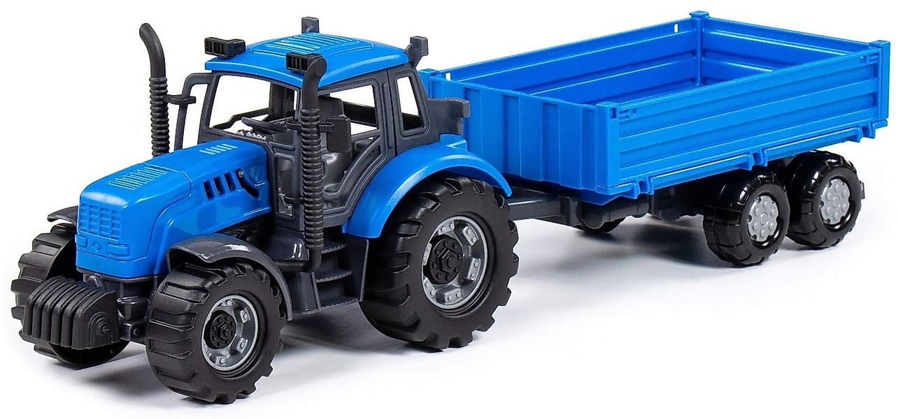 Polesie Spielzeug-Traktor Traktor Progress m. Kippanhänger günstig online kaufen