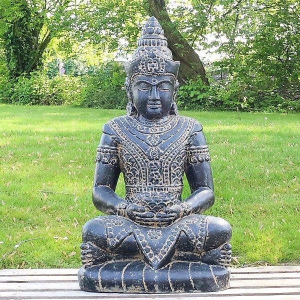 Oriental Galerie Dekofigur Sitzender Buddha Garten günstig online kaufen