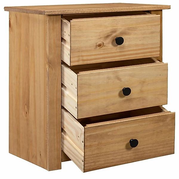 vidaXL Nachtschrank 46x40x57 cm Kiefernholz Panama günstig online kaufen