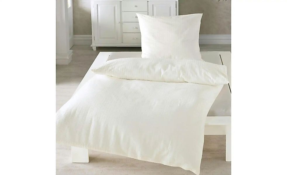 BIERBAUM Bettwäsche "Chic Uni" 2 Stk. tlg. Schickes Unidesign: Modern und e günstig online kaufen