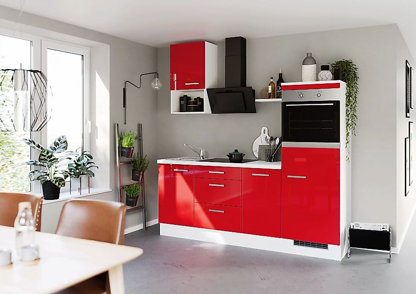 IMPULS KÜCHEN Küchenzeile ""Turin", Ausrichtung wählbar, Schubkästen mit So günstig online kaufen
