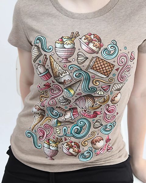 Eiskrem | T-shirt Damen günstig online kaufen