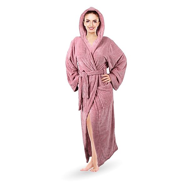 Bestlivings Damenbademantel Hausmantel Cozy, extra lang, günstig online kaufen