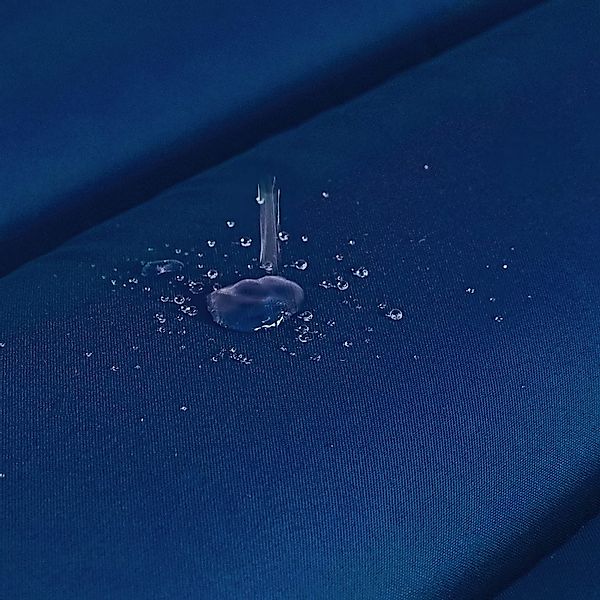 Detex Polsterauflage, Blau Wasserabweisend inkl. Kopfkissen günstig online kaufen