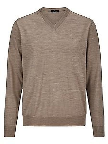 Rundhals-Pullover Peter Hahn beige günstig online kaufen