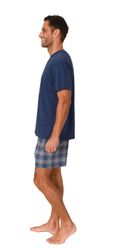 Normann Pyjama Normann Herren kurzarm Schlafanzug günstig online kaufen