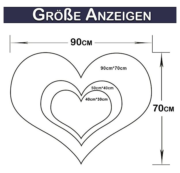 Jibenhome Hochflor-Teppich Herzförmiger Fellteppich,Kunstfell Schaffell,Hoc günstig online kaufen
