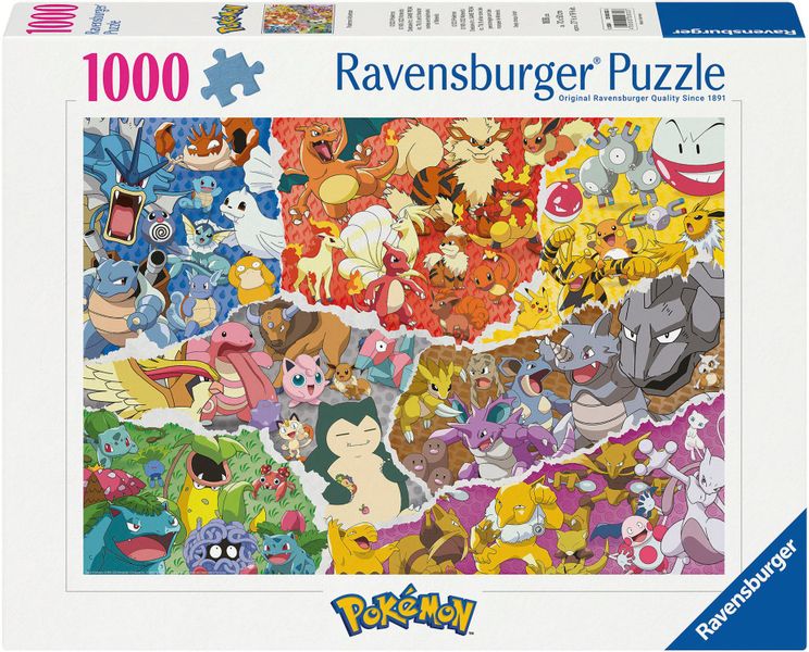 Ravensburger Puzzle Pokémon Abenteuer, 1000 Puzzleteile, günstig online kaufen