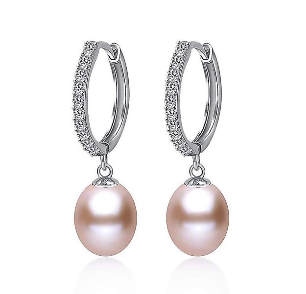 Kim Johanson Perlenohrringe Nora, aus 925 Sterling Silber, mit echten Süßwa günstig online kaufen