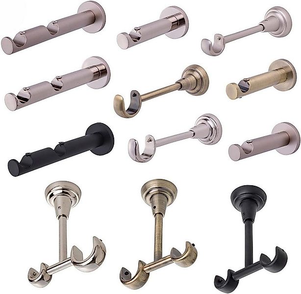 MDEKOR Gardinenstangenhalter für Gardinenstange 19 mm, günstig online kaufen