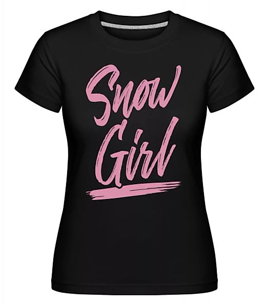 Snow Girl · Shirtinator Frauen T-Shirt günstig online kaufen
