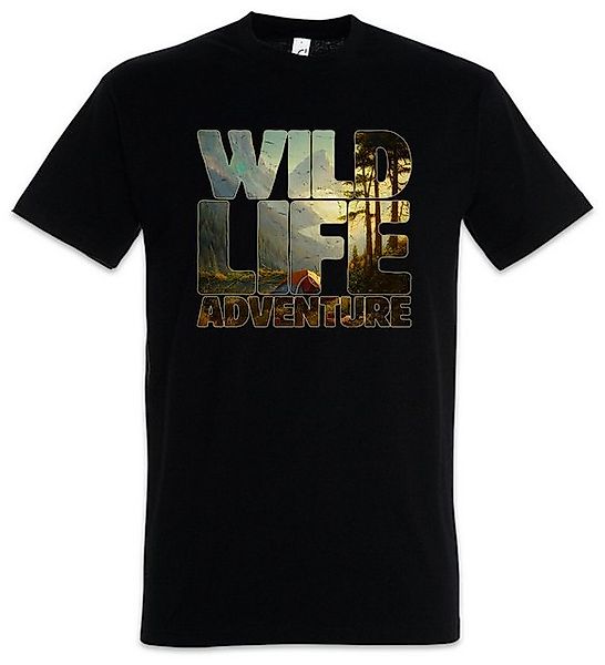 Urban Backwoods Print-Shirt Wild Life Adventure Countryside Herren T-Shirt günstig online kaufen