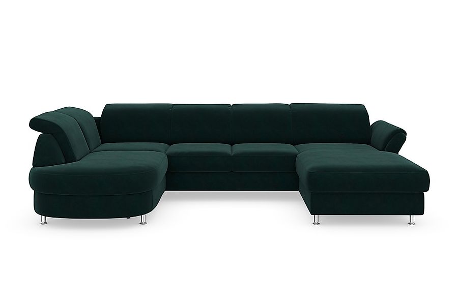 sit&more Wohnlandschaft »Apulia U-Form« wahlweise Bettfunktion, Bettkasten günstig online kaufen