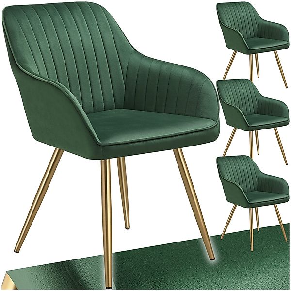 tectake Esszimmerstuhl Marilyn (Set, 4 St), günstig online kaufen