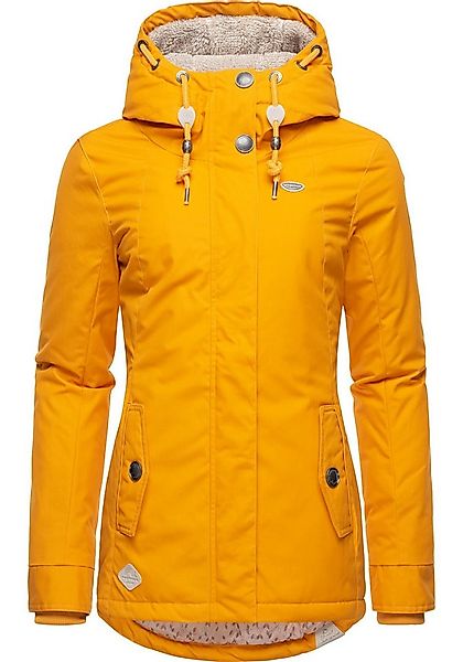 Ragwear Winterjacke Monade Damen Winterparka mit Kapuze und m. Fleece gefüt günstig online kaufen