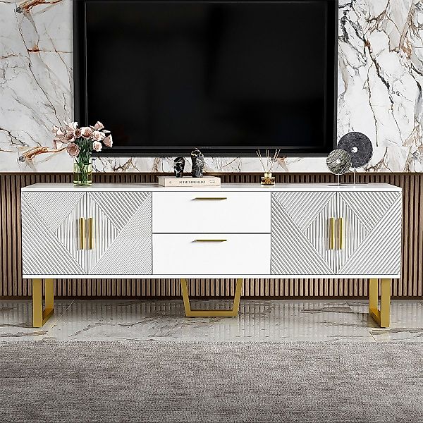 XDeer TV-Schrank TV-Schrank mit vier Türen günstig online kaufen