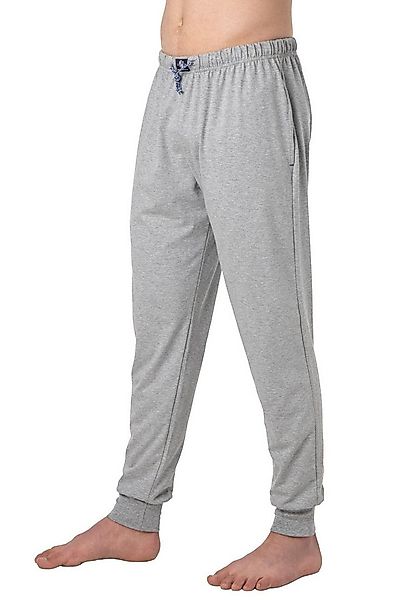HAASIS Bodywear 1919 Pyjamahose Herren Pyjamahose mit Bündchen 77112876-gra günstig online kaufen