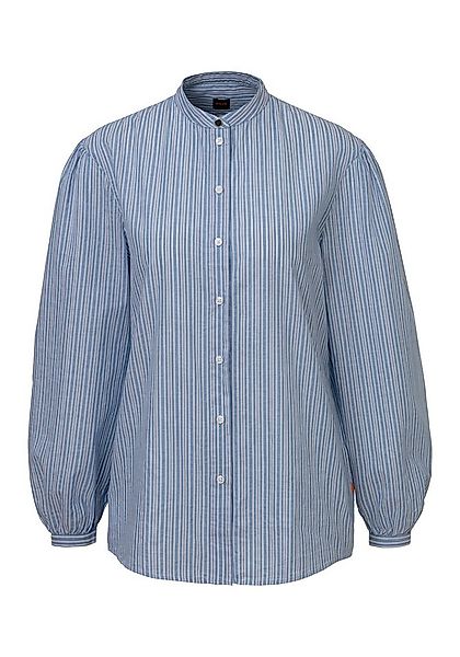BOSS ORANGE Klassische Bluse Bilast Premium Damenmode mit Raffungen an den günstig online kaufen