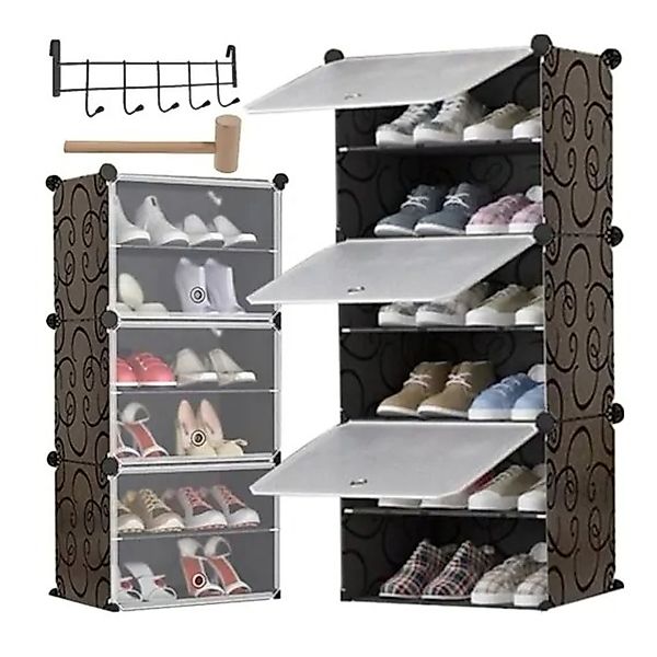 HÖGLER Schuhschrank Modularer Kleiderschrank Schuhregal Organizer günstig online kaufen