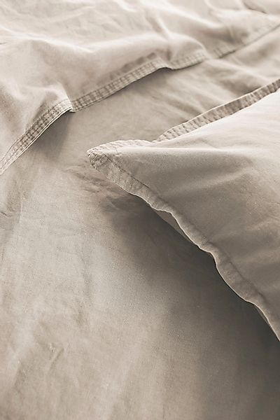 Primera Bettwäsche »Summer-Set Stone-Washed, Kissenbezug + Tuch«, (2 tlg.), günstig online kaufen