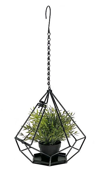 DanDiBo Blumenampel Innen Metall Wand Hängepflanzen 96075 mit Tür 6 Ecken P günstig online kaufen