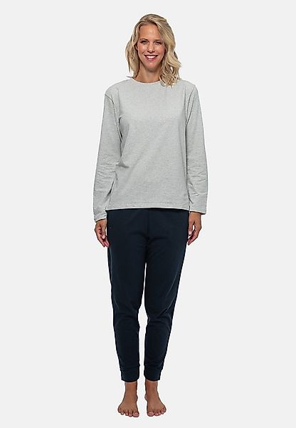 Schiesser Pyjama Organic Cotton (Set, 2 tlg) Schlafanzug - Baumwolle günstig online kaufen