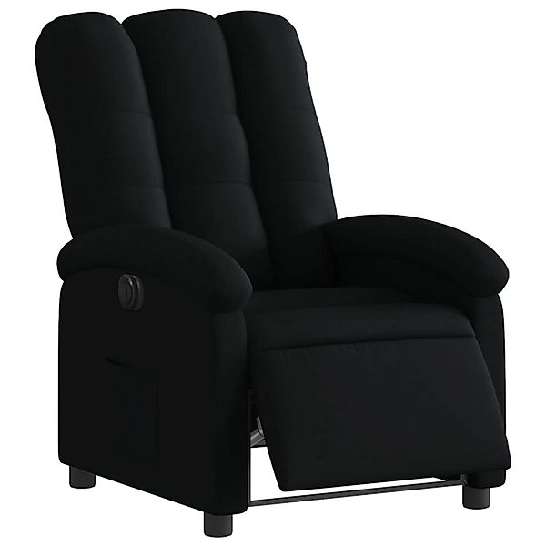 vidaXL Sessel Relaxsessel Elektrisch Schwarz Stoff günstig online kaufen