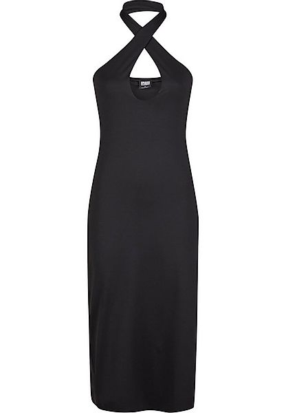 URBAN CLASSICS Shirtkleid Urban Classics Ladies Crossed Neckholder Dress (1 günstig online kaufen